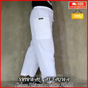 CELANA Umroh - Haji | CELANA PANGSI | SIRWAL | KOMPRANG | SILAT | Sholat Laki-laki Muslim Pria Poliester Dewasa CELANA Umroh - Haji | CELANA PANGSI | SIRWAL | KOMPRANG | SILAT | Sholat Laki-laki Muslim Pria Poliester Dewasa