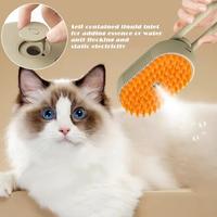 Gambar AimayaPet 3 in 1 Sikat Sisir Cat and Dog Pet Spray Massage Kucing Anjing Silikon  Sisir Pijat Semprotan Hewan Peliharaan Sisir Pijat Semprotan Hewan Peliharaan/Sikat Pembersih Bulu Rontok Pet Brush - white dari FluffyHQ Kab. Tangerang 5 Tokopedia