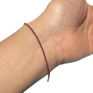 สร้อยข้อมือเจ้าสาวสีแดงสุดเซ็กซี่ สไตล์ TikTok น่ารักมาก สร้อย แฟชั่น