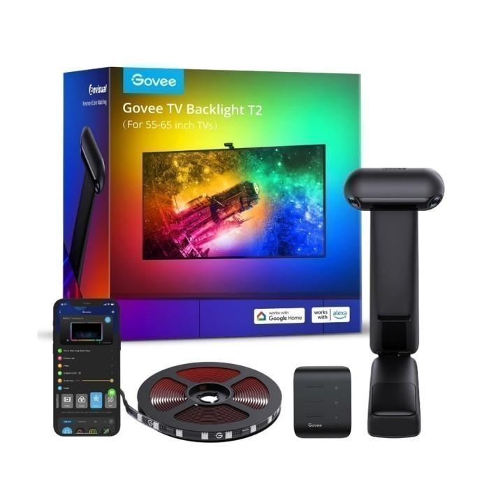 Govee Envisual TV Backlight T2 with dual camera for 55 - 65 inch