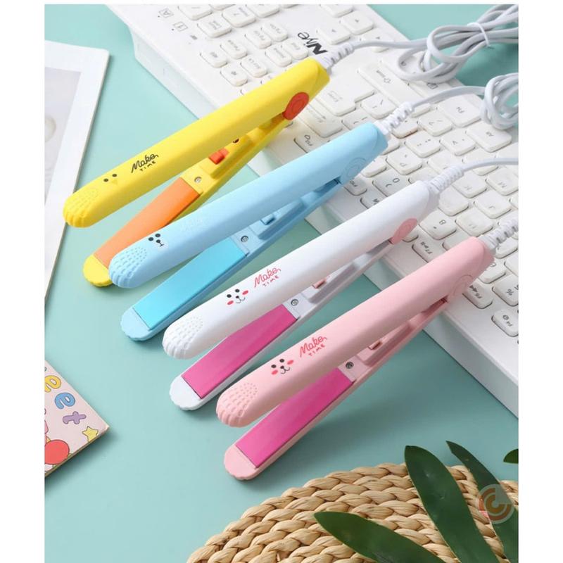 [Mua 1 Tặng 1 Quà] - Máy duỗi, ép tóc mini 2 trong 1 nhiều màu có hộp đựng cho nam nữ - Tặng SET STICKER dễ thương|Tubu. 6