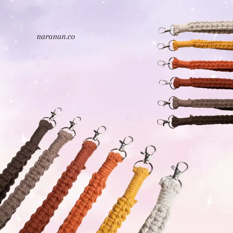 Gantungan Kunci Unik Earth Tone Series Keychain 1