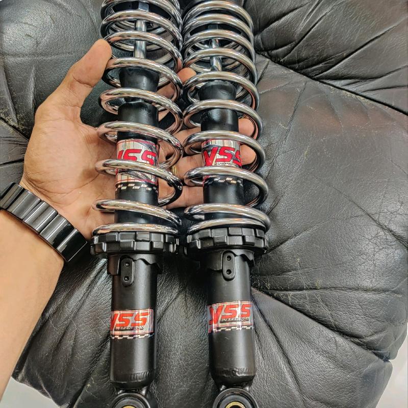 Phuộc Sau YSS inox gắn Dream Wave Elegant Galaxy Future Axelo Viva Cup Sirius Taurus Jupiter MX V xe điện