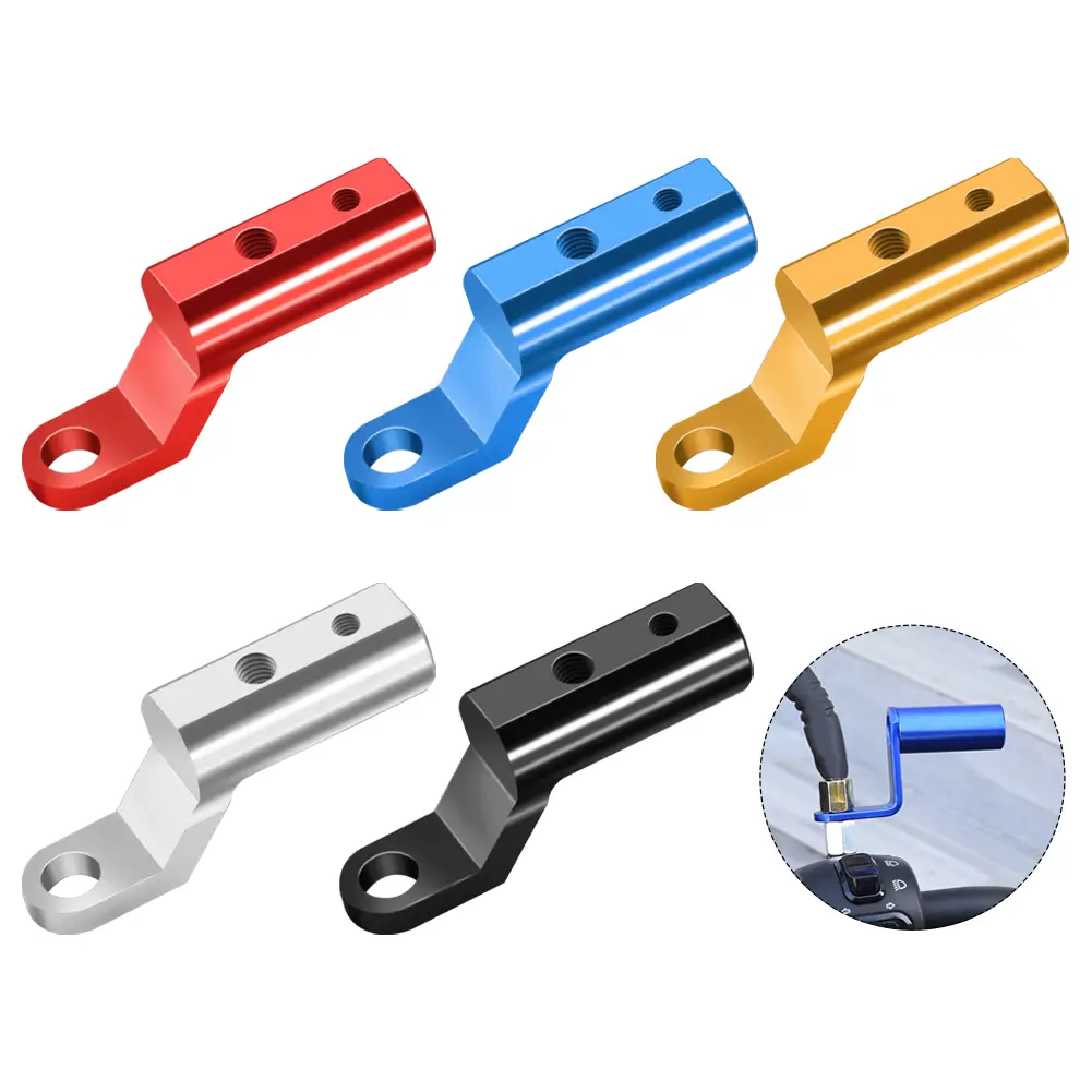 Universal CNC Motowolf Motorcycle Rearview Mirror Expander Bracket High Quality Adapter Holder Mount #447390