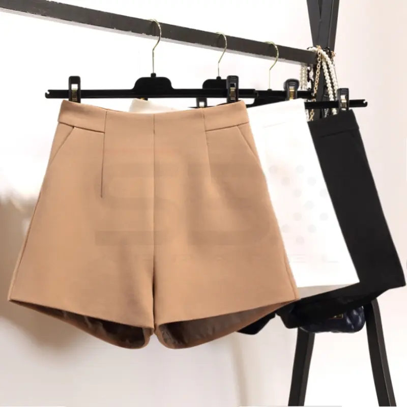 SB ZARA SHORT EDISI 11.11 SALE - CELANA PENDEK HOTPANTS HIGH WAIST [ AVAILABLE S,M,L,XL - JUMBO BIGSIZE ] Celana Pendek Wanita Hitam Coklat Putih Santai 0