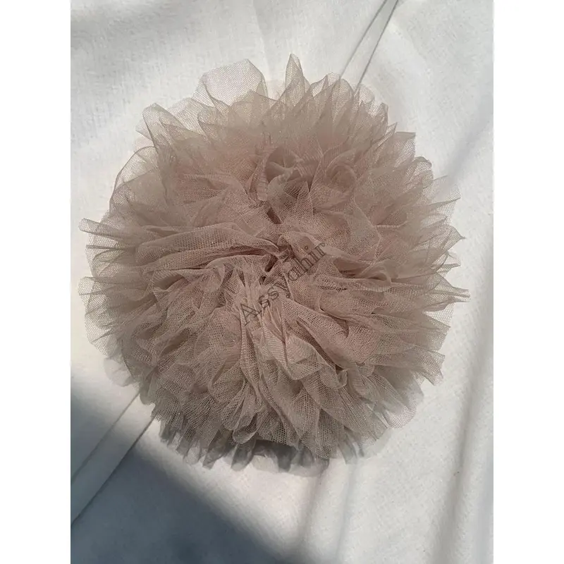 (PREMIUM) scrunchie tile jumbo/ikat rambut tile jumbo/cepol tile jumbo/cepol hijab anti pusing 5