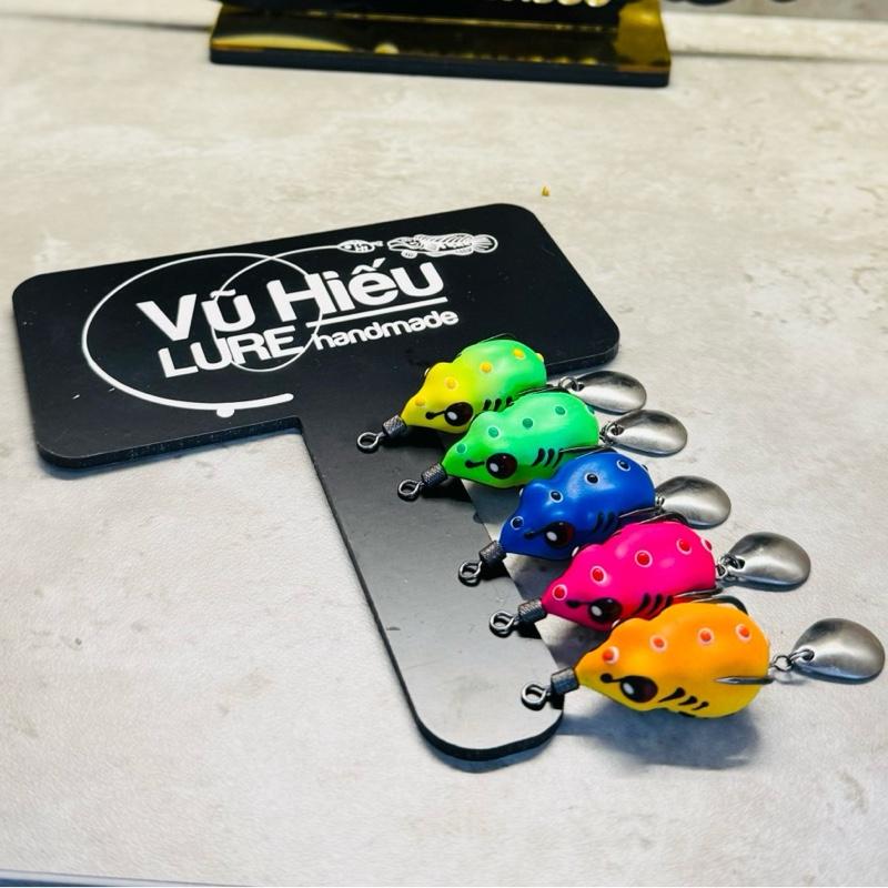 [ Vũ Hiếu ] Nhái hơi H2 Ảo Ảnh 2.7cm BKK mini khả năng chống vướng và ôm lưỡi cao, đây sẽ là mở đầu cho 1 con mồi Chất lượng- Uy tín vượt trội hơn hẳn trên thị trường Đi Câu Bắt Cá Fishing Câu Cá
