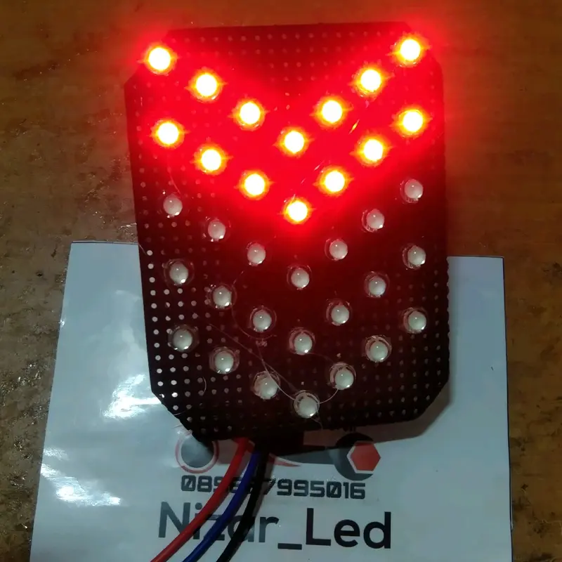 stoplamp running Vario techno carbu 8 mode 1