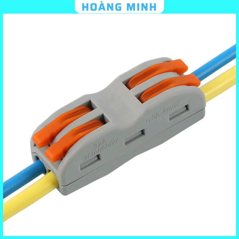 Cút nối dây điện nhanh PCT22, loại nối đôi tải 7000w