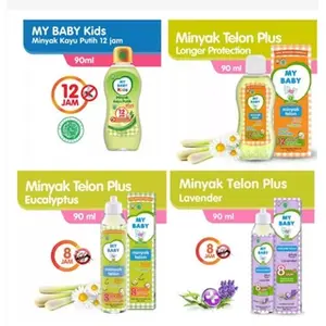 My Baby Minyak Telon Plus 8 Jam dan 12 Jam 60ml 90ml 150ml Kulit Menghangatkan