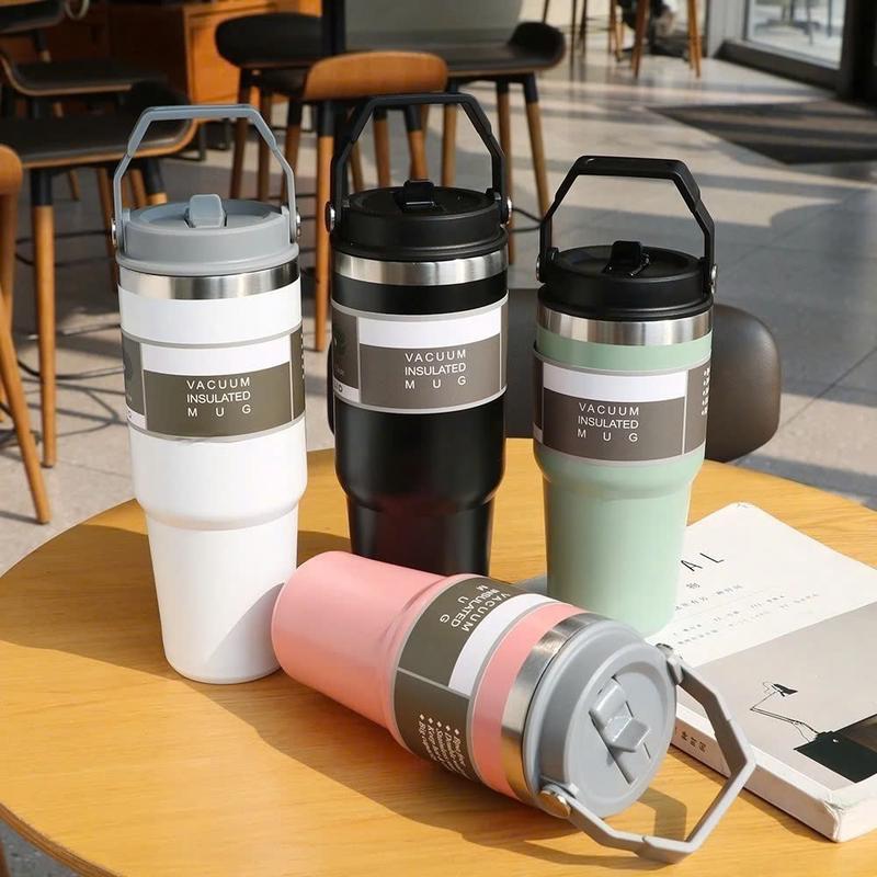 Product Introduction of [ HÀNG SẴN KHO ] Ly Giữ Nhiệt Kèm Ống Hút 900ml Nắp Dạng Xoay, Chất Liệu Inox 304 Giữ Nhiệt 6 Tiếng Thiết Kế Thông Minh 88 29