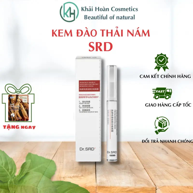 Kem nám DR.SRD - Kem nám DR.SRD mờ nám, thâm sạm, tàn nhang, đều màu da giúp da mướt mịn Women Nữ 0