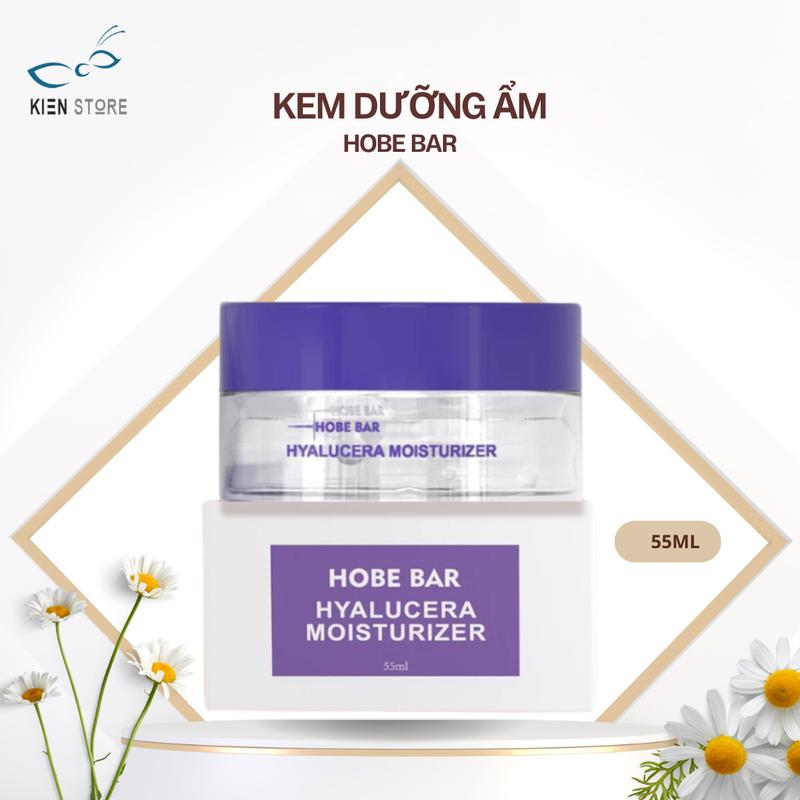 Kem Dưỡng Ẩm Hyaluronic Axit + Ceramides HOBEBAR 55ml Làm Đẹp Da Women