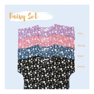 POMAPOO - Set Baju Wanita dan Baju Kucing dan Baju Anjing  Daisy Lounge Set 5