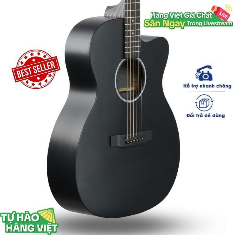 Đàn Guitar Acoustic ST-X1 (Đen) ST.Real Guitar Sài Thành