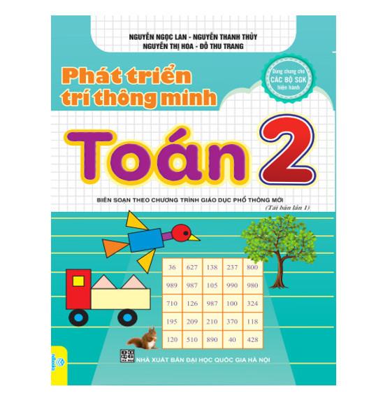 Sách - Phát Triển Trí Thông Minh Toán Lớp 2 ( Biên soạn theo chương trình GDPT mới ) - ndbooks
