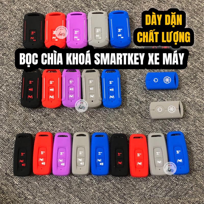 Bọc Khoá Silicon Xe SH Mode Air Blade Lead Vision Vario Winner X PCX và Yamaha NVX Exciter Grande Janus Móc Khoá Móc Khóa
