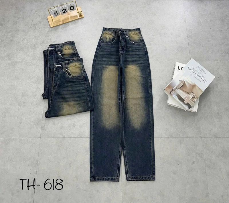 Quần Jean BAGGY nữ cạp cao ( mẫu mới 2025 ) 3