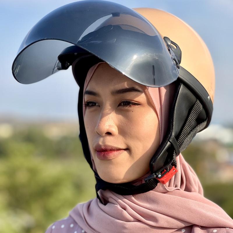 Helm Bogo Setengah Chip Vespa Kendaraan Motorcycle 2