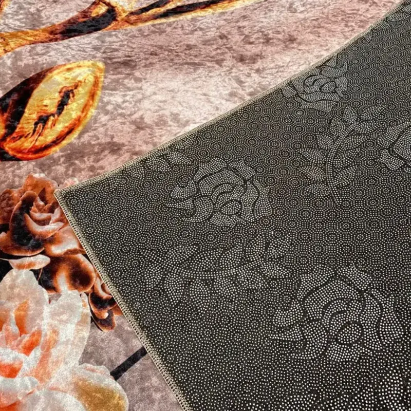 Karpet Polyester Uk 150x100cm/Karpet Lantai Bahan Polyester Glossy 5