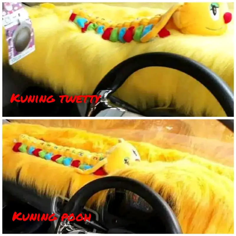 alas dashboard mobil bulu Korea murah 2