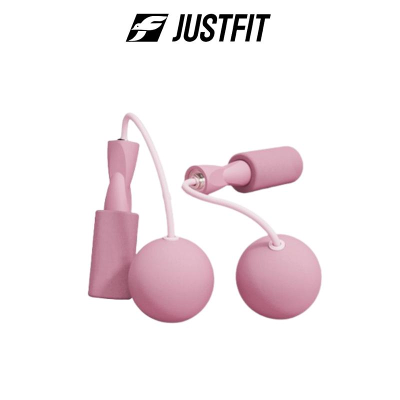 Dây Nhảy Bóng To Hồng Tập Thể Dục Tại Nhà JUSTFIT