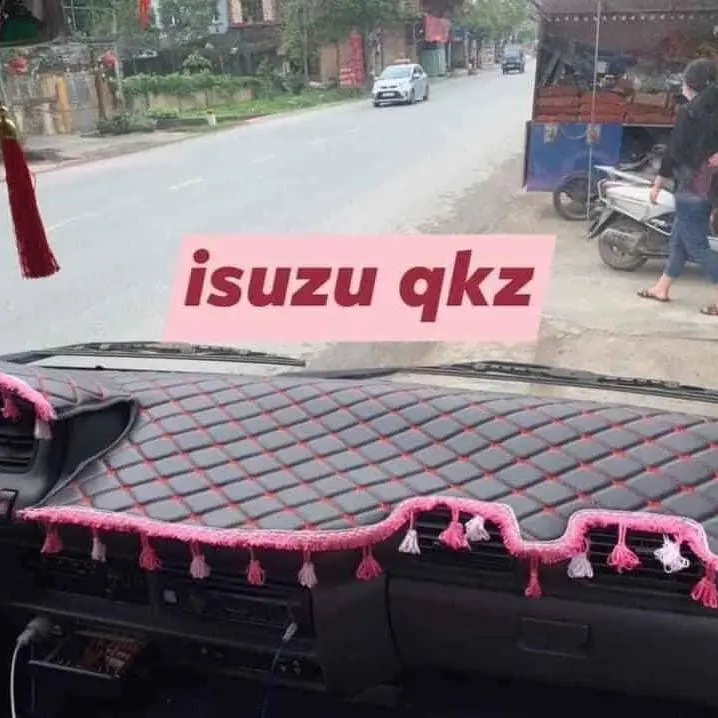 Thảm táp lô ISUZU các loại tải trọng chất liệu da 5d, 6d Phụ Tùng Taplo 1