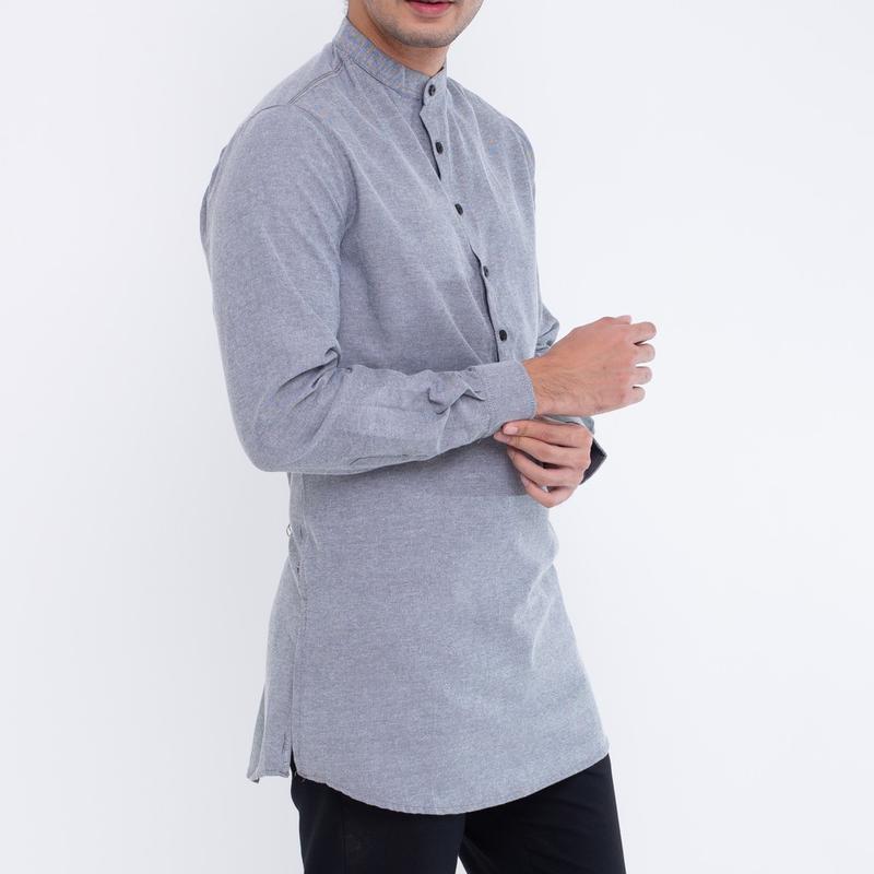 Product Introduction of Baju Koko Pakistan Modis Kurta Pria Gamis Katun lengan panjang termurah 2024 Kantong Muslim 6
