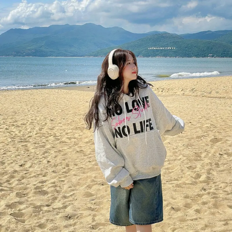 Áo Hoodie Form Boxy NOLOVE-NOLIFE 777 / Chính Hãng Sober / Unisex / Nỉ Bông 1