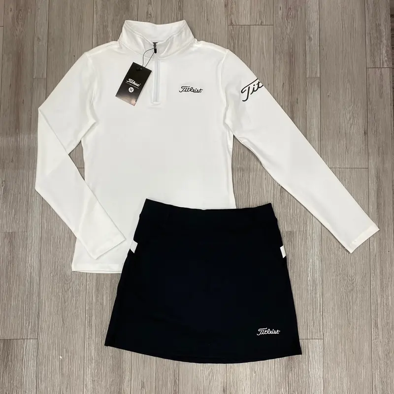 Sét thể thao nữ Titleist phù hợp chơi golf, tennis chất thun co giãn thấm hút mồ hôi 4