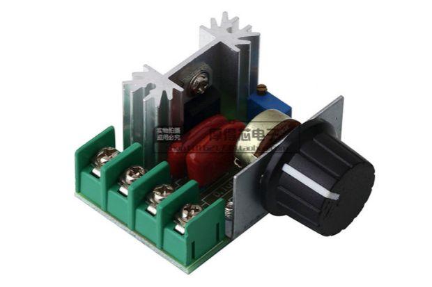 Product Introduction of 10PCS 2000W thyristor governor motor 220V high power electronic voltage regulator dimming speed regulation temperature regulation 17