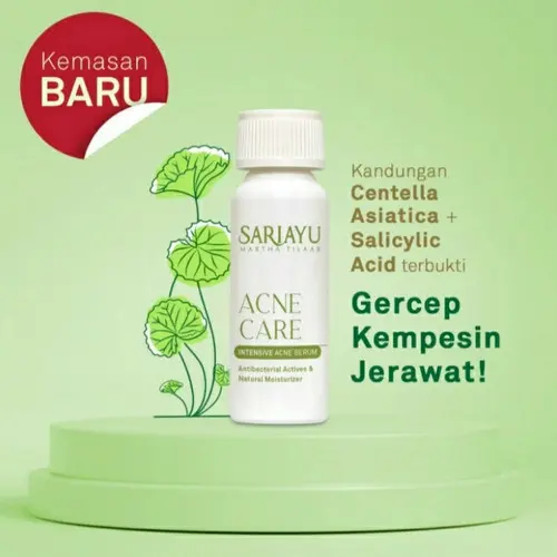 SARIAYU Intensive Acne Care Serum 12ml Acid Berjerawat Niacinamide  Berminyak  Perawatan  Wajah 2