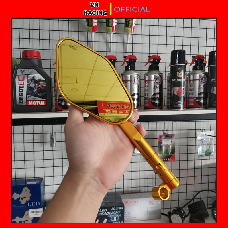 Gương chiếu hậu xe máy thời trang Rizoma Elisse Full Màu + Tặng Kèm Chế Xoay 360 Độ gắn chân kính cho AB, Vario, Exciter, Winner, SH, SH Mode, Wave,... Phụ Tùng Phụ Kiện