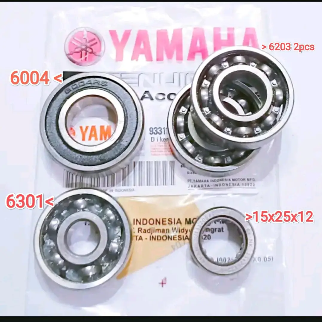 bearing bearing rasio gardan mio smlie mio sporty mio soul karbu fini ...
