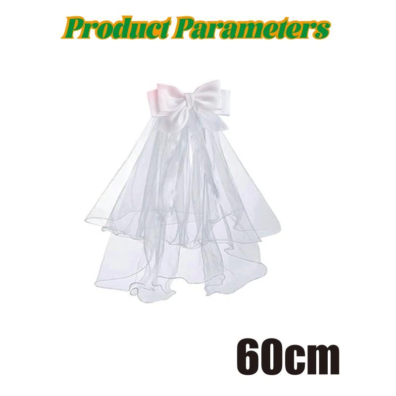 Bride Veil Putih Polos Headpiece Dengan Aksesoris Kupu Kupu Untuk Kerudung Pengantin Dan Bridal Shower Bride Veil Putih Polos Headpiece Dengan Aksesoris Kupu Kupu Untuk Kerudung Pengantin Dan Bridal Shower