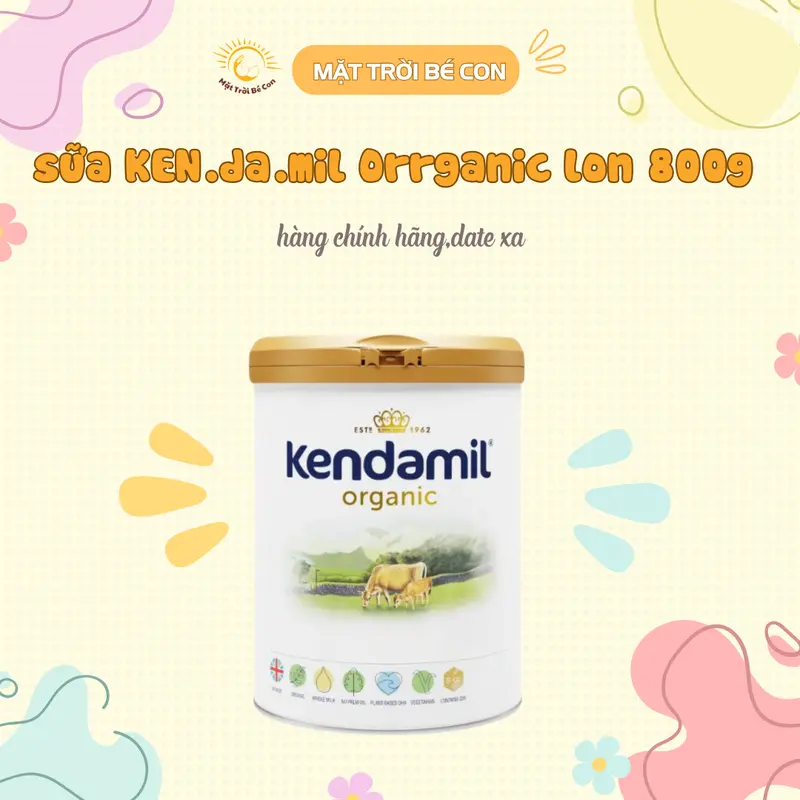 [combo 2 lon] sữa CT tăng trưởng Ken DA Mil Ngyên Kem Nhập KHẩu Anh Quốc Lon 800g hỗ trợ chiều cao và tiêu hóa 4