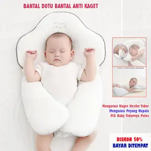 Bantal Dotu Cute style baby long pillow Hug Pillow Bantal Bayi Premium Anti Peyang dan Anti Kaget Guling Tidur