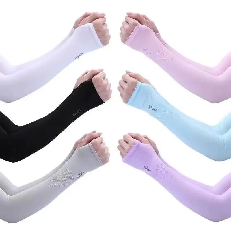 Tay Áo Băng Chống Nắng, Dành Cho Nam Và Nữ, Được Làm Bằng Sợi Tơ Visco, Chống Tia UV, Găng Tay Thoáng Khí, Thích Hợp Để Đạp Xe Và Lái Xe, Tay Áo Đi Xe Đạp Và Lái Xe, Năm 2025