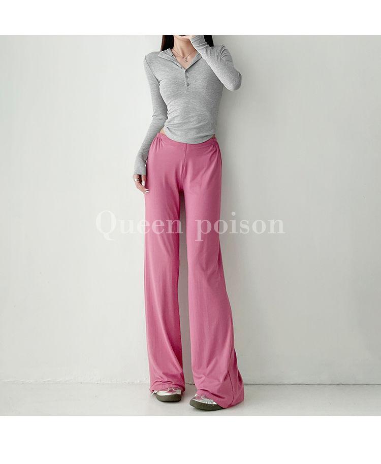 Product Introduction of Quần Tập Thể Dục Yoga Thể Thao Xếp Nếp, Dành Cho Nữ, Phong Cách Lười Biếng Mùa Thu, Dài Đến Chân, Ôm Hông, Ống Rộng, Cỡ Nữ, Cỡ Gợi Cảm, Tỷ Lệ Eo-Hông, Được Thu Thập Bởi 964 Người 8