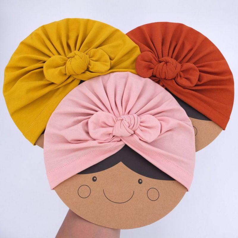 1 Losin 12 Pcs Turban Kupu Bayi dan Anak | Paket Usaha | Warna Random | Alus Collection 3