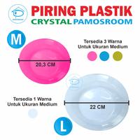 Gambar Pamosroom Piring Plastik Crystal Wadah Makan Tempat Saji Piring Makan - S (Random), Standar dari pamosroom Kota Administrasi Jakarta Utara 4 Tokopedia
