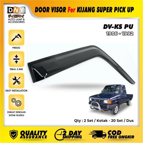 Gambar TALANG AIR / DOOR VISOR KIJANG SUPER PICK UP – INJECTION HIGH QUALITY dari DNYOFFICIAL Kota Administrasi Jakarta Utara Tokopedia
