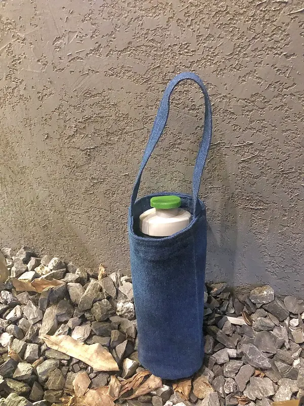 Túi đựng bình giữ nhiệt , túi vải jean đựng ly giữ nhiệt size 450ml 500ml 510ml 600ml 400ml 0