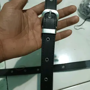 ikat pinggang anak model gesper tusuk murah 2,5 cm Reng  logo