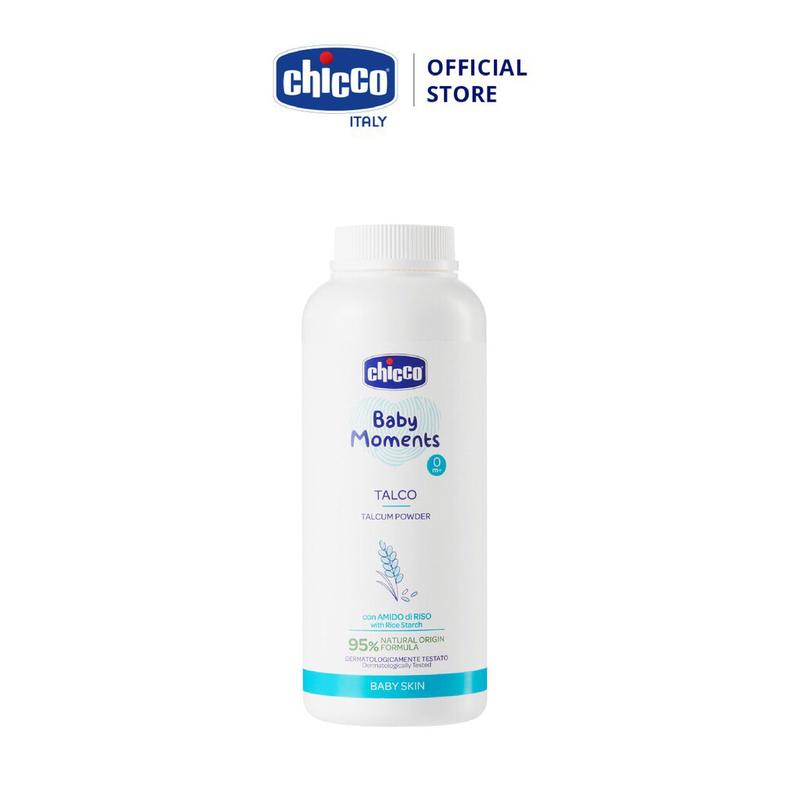Phấn rôm tinh bột gạo Chicco 0M+ 150gr
