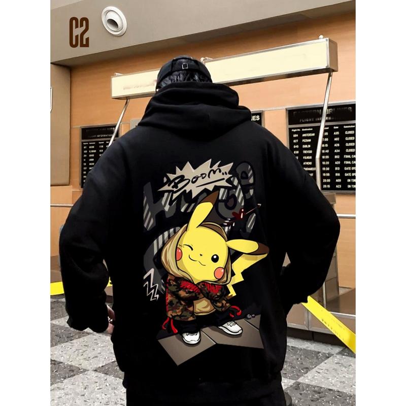 Áo Hoodie Nam Nữ Unisex Form Rộng Nhiều Mẫu Phối Hình Cực Chất Hot Trend, Áo Hoodie Unisex Nam Nữ Form Rộng 2024 Menswear Shirt 7