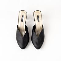 Gambar Julia’r R0026 Mules/Selop Heels Black - 36 dari julia'r shoes Kota Bandung 5 Tokopedia