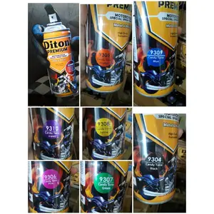 MINIM 1-pilok pilok cat semprot diton premium 400cc candytone pilok smoke lampu pilok candy blue 9309 red 9311 hijau green pink unggu/ violet