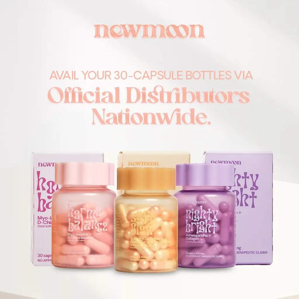 NEW MOON Soft Glow S-Acetyl Glutathione Hormo Balance Nighty Bright Capsule  Collagen Ashwagandha
