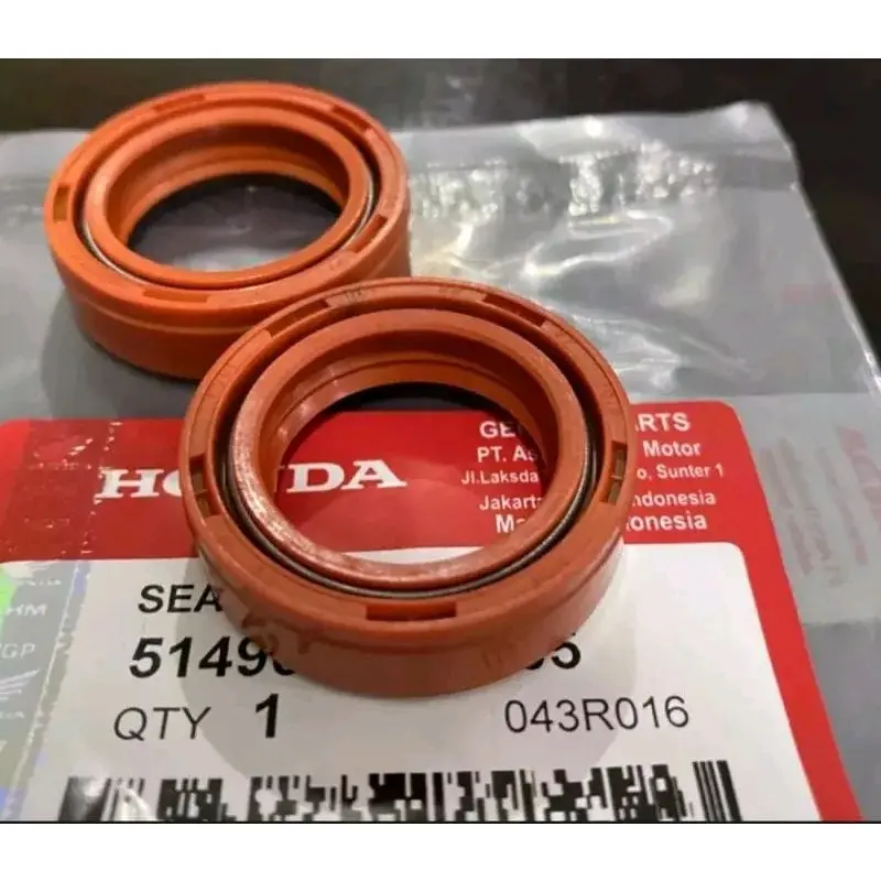 SEAL SHOCK DEPAN 2 PER SET 2PCS RACING ORIGINAL THAILAND BEAT VARIO SUPRA GRAND SCOOPY SPACY PNP MIO AHM GN5 Motorcycle